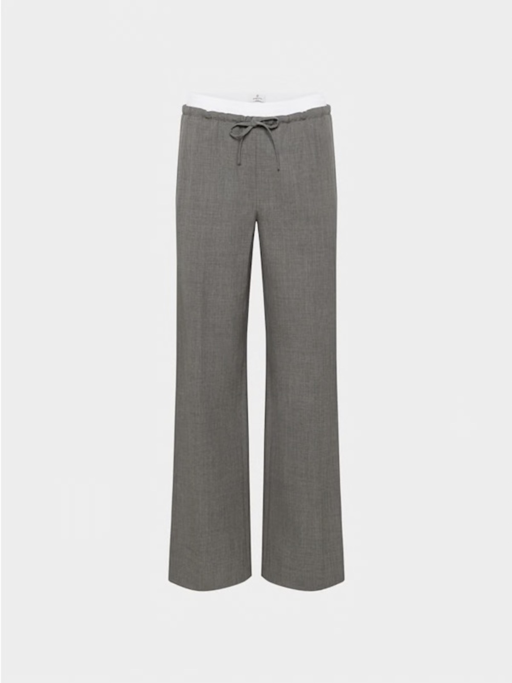 Aritzia Babaton Equity Wool Pant — Heather Medium Grey, Size M